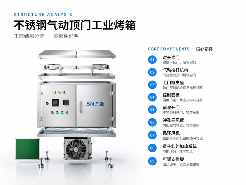 量子红外气动烤箱